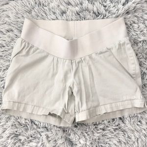 Duo Maternity Shorts Light Khaki